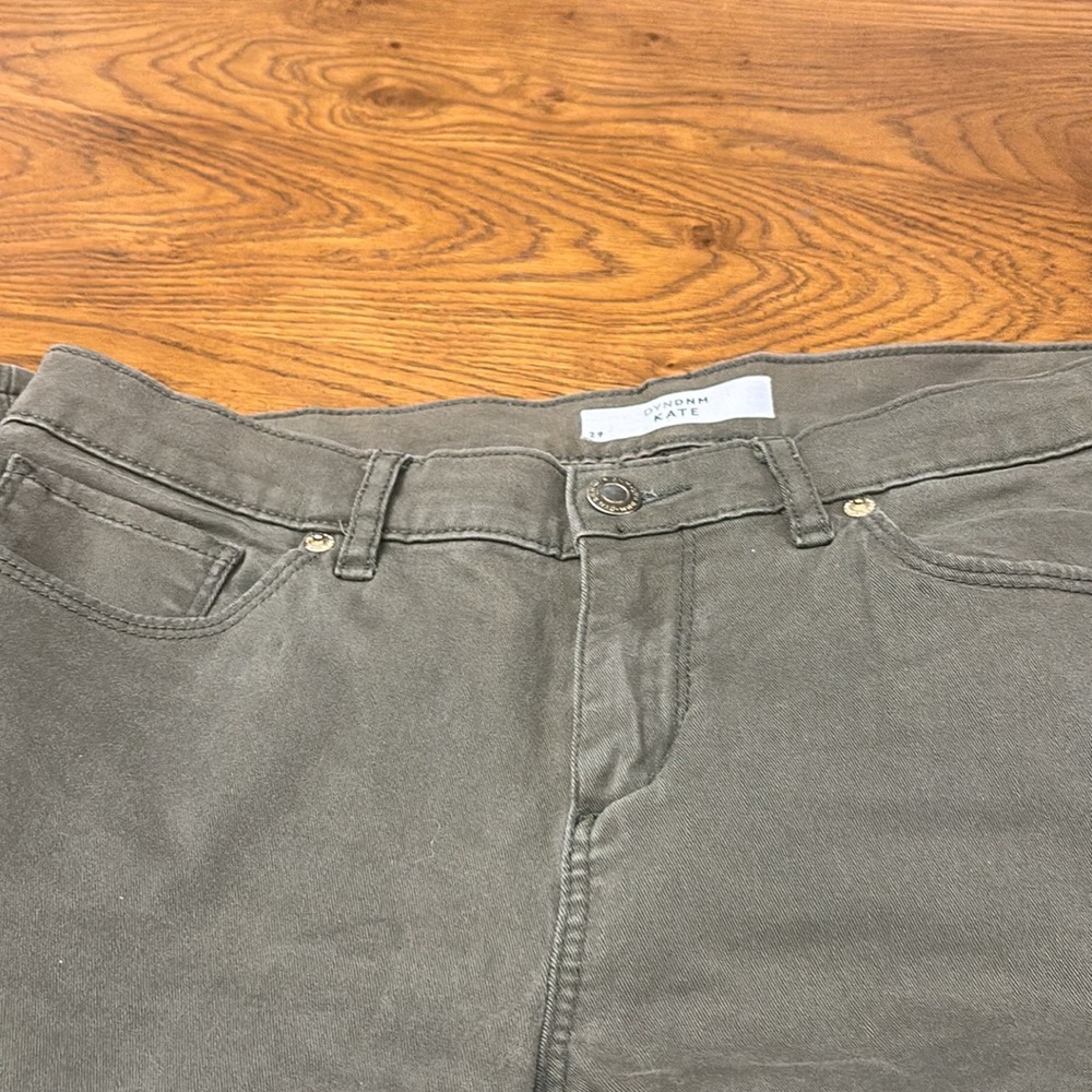 DYNAMITE Kate Skinny Khaki Pants - Picture 5 of 9